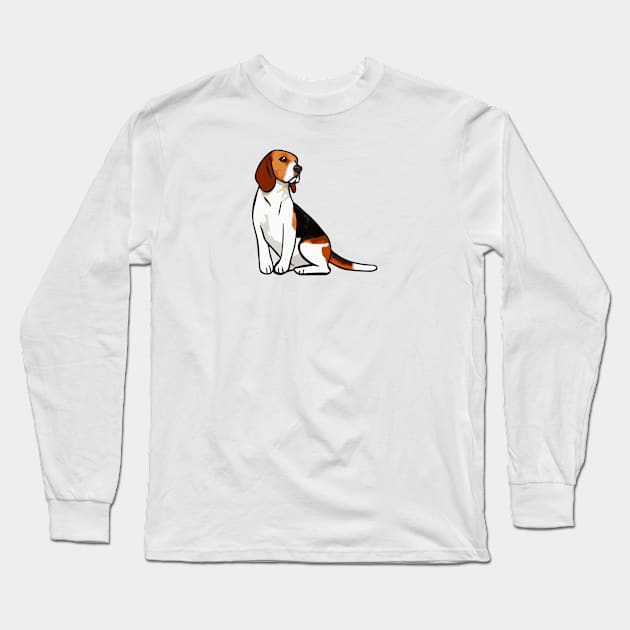 Beagle Dog Long Sleeve T-Shirt by PetinHeart